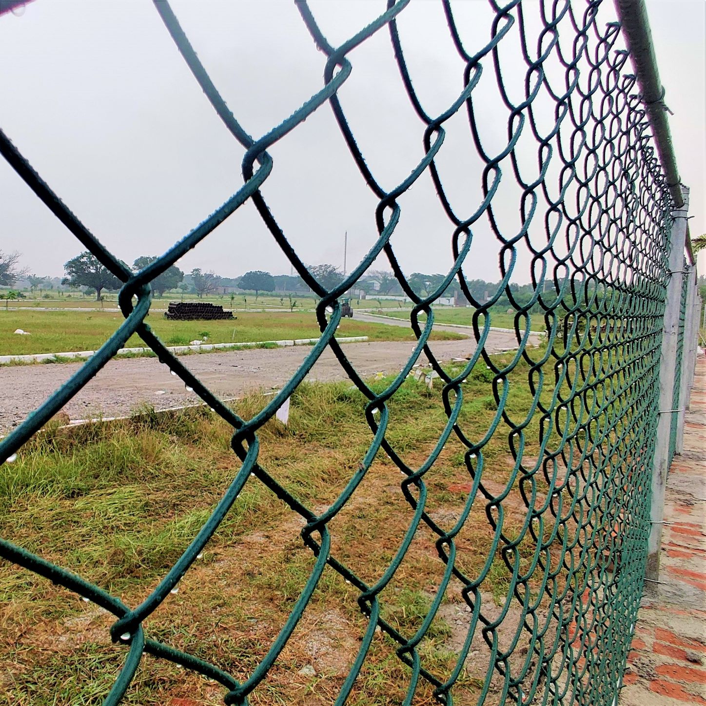 pvc coated chain link fencing